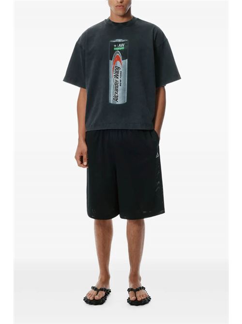 T-shirt con stampa ALEXANDER WANG | UCC2251832011
